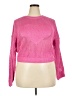 No Boundaries 100% Acrylic Pink Pullover Sweater Size 20 - photo 1