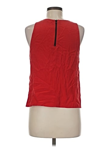 Milly Sleeveless Silk Top (view 2)