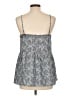 Doe & Rae Silver Sleeveless Blouse Size L - photo 2