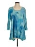 Raffi Teal 3/4 Sleeve Blouse Size S - photo 1