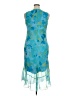 Sangria Blue Cocktail Dress Size 16 - photo 2
