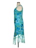 Sangria Blue Cocktail Dress Size 16 - photo 5