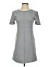 Zara Solid Gray Casual Dress Size S - photo 1