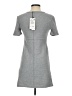Zara Solid Gray Casual Dress Size S - photo 2