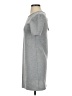 Zara Solid Gray Casual Dress Size S - photo 5