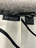 Express 100% Polyester Graphic Black Casual Skirt Size 9 - 10 - photo 4