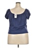 Lovesick Blue Short Sleeve Top Size 3X Plus (3) - photo 2