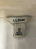L.L.Bean 100% Tencel Color Block Ivory Long Sleeve Button-Down Shirt Size M - photo 7