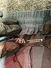 Zara Blue Casual Pants Size M - photo 7