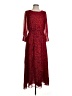 Gibson Latimer 100% Polyester Red Casual Dress Size S - photo 1