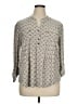 Cocomo Gray 3/4 Sleeve Blouse Size XL - photo 1
