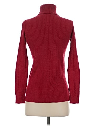 Red Turtleneck Sweater (view 2)
