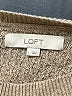 Ann Taylor LOFT Tan Pullover Sweater Size L - photo 7
