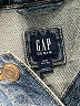 Gap 100% Cotton Blue Denim Jacket Size 14 - 16 - photo 3