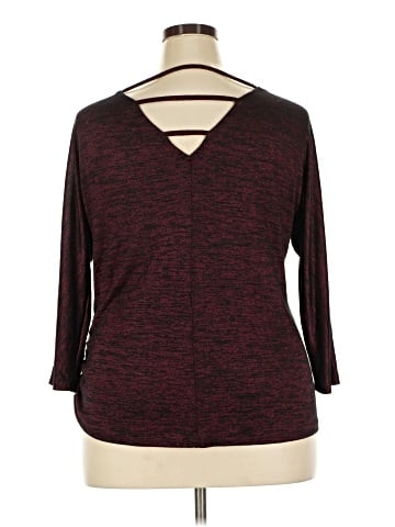 Faded Glory 3/4 Sleeve Top (view 2)