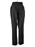 Apana Solid Black Casual Pants Size S - photo 2