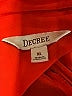 Decree 100% Polyester Red 3/4 Sleeve Blouse Size XL - photo 7
