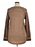 Earl Jean Brown Long Sleeve Top Size L - photo 2