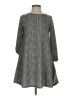 Glamorous Houndstooth Gray Casual Dress Size XS - photo 1