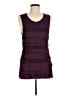 Ann Taylor 100% Polyester Purple Sleeveless Top Size M - photo 1