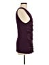 Ann Taylor 100% Polyester Purple Sleeveless Top Size M - photo 4