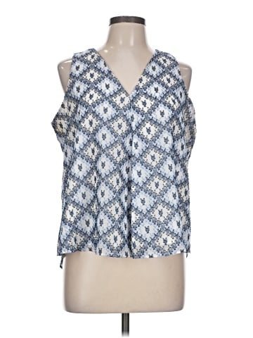 Calvin Klein Sleeveless Blouse (view 1)