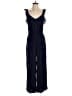 Ann Taylor LOFT Solid Blue Jumpsuit Size S - photo 1
