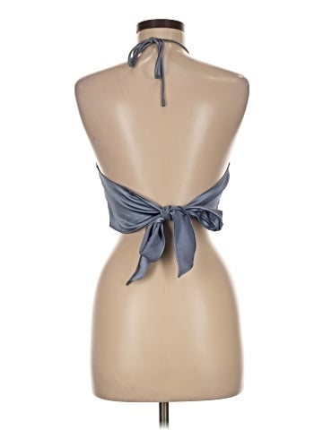 Blue Blush Sleeveless Blouse (view 2)