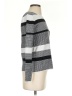 Liz Claiborne 100% Cotton Checkered-gingham Silver Pullover Sweater Size S - photo 4