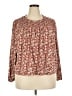 wonderly Brown Long Sleeve Top Size XXL - photo 1