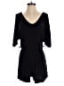 Loveappella Solid Black Romper Size S (estimated) - photo 1