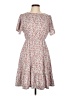 P.S. Kate Floral White Casual Dress Size L - photo 1