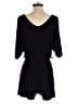 Loveappella Solid Black Romper Size S (estimated) - photo 2