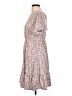 P.S. Kate Floral White Casual Dress Size L - photo 5