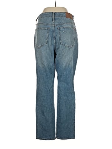 Madewell The Curvy Perfect Vintage Jean in Denman Wash: Ripped Edition (view 2)