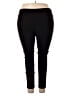 ShoSho Solid Black Active Pants Size 3X - photo 2