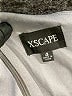 Xscape Metallic Silver Cocktail Dress Size 4 - photo 4