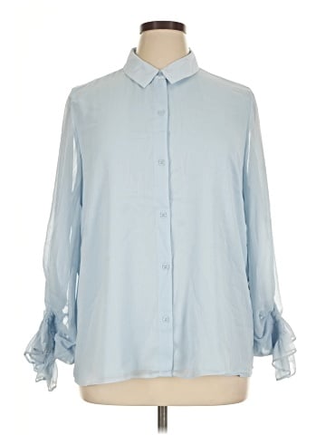Halogen Long Sleeve Blouse (view 1)
