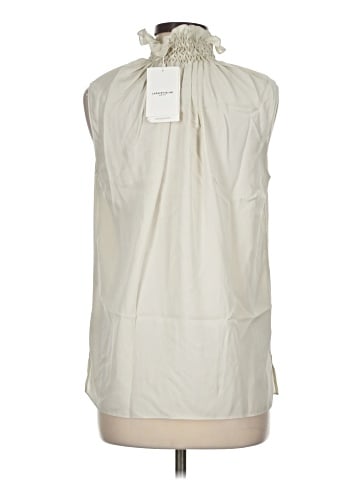 Lafayette 148 New York Sleeveless Silk Top (view 2)