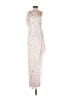 Mac Duggal 100% Polyester Ivory Cocktail Dress Size 4 - photo 1