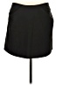 MNG Solid Black Casual Skirt Size L - photo 1