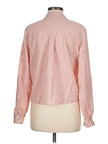 Pale Sky Long Sleeve Blouse (view 2)