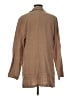 Bohème 100% Linen Tan Blazer Size 2 - photo 2