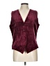 Assorted Brands 100% Cotton Burgundy Vest Size 12 - photo 1
