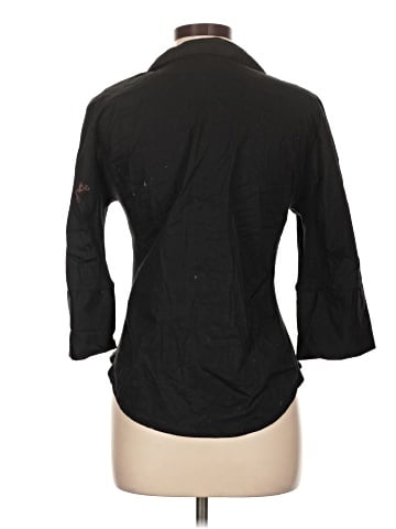 Hester & Orchard 3/4 Sleeve Button-Down Shirt (view 2)