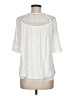 Pale Sky 100% Rayon White Short Sleeve Blouse Size M - photo 2