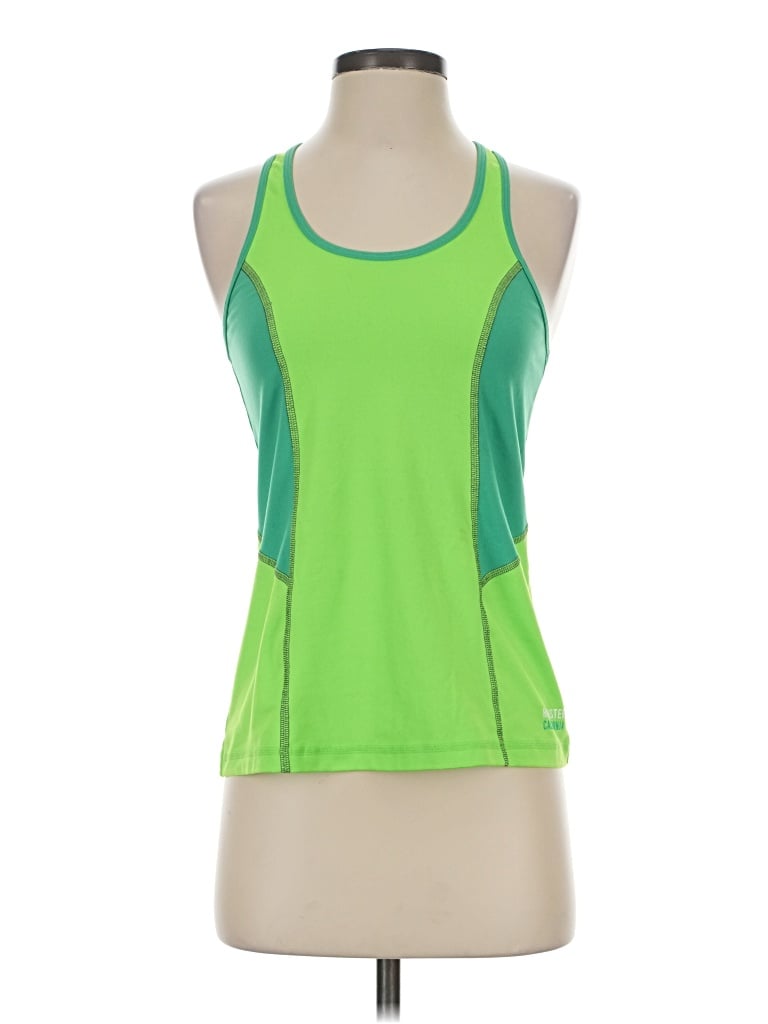 Pre-owned Hollister Active Tank Top In Green
