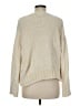 Cynthia Rowley TJX 100% Polyester Metallic Ivory Pullover Sweater Size M - photo 2