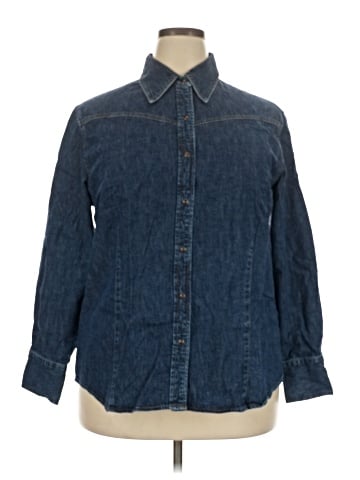 Eddie Bauer Long Sleeve Button-Down Shirt (view 1)