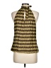 Milly Yellow Sleeveless Blouse Size 6 - photo 2